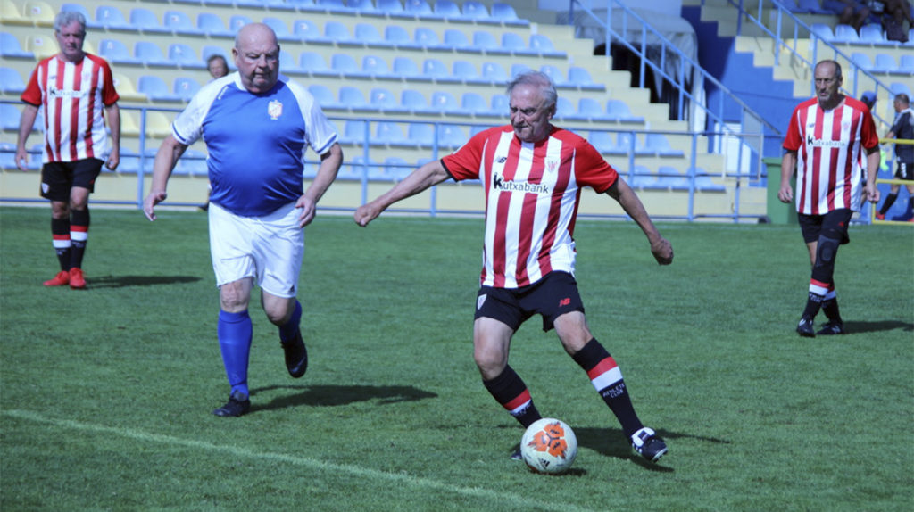 El Walking Football disfruta del deporte en Portugal