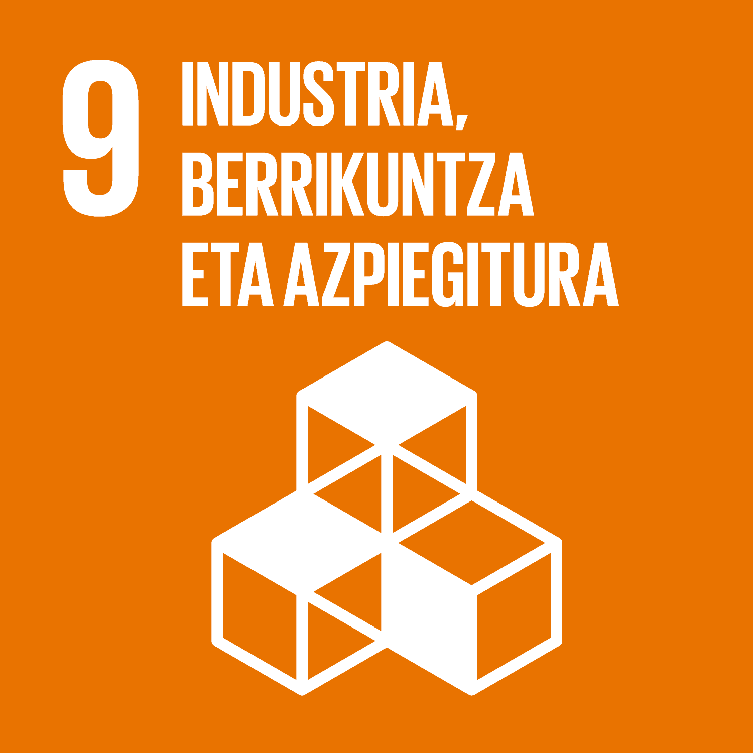 Industria, berrikuntza eta azpiegitura