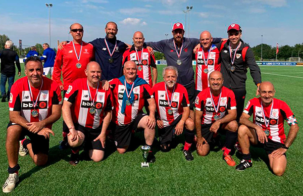 Subcampeones en la liga europea EFDN de Walking Football