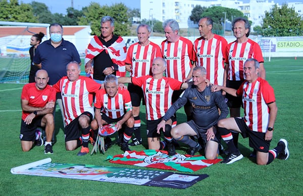 El Athletic Club se estrena en la liga europea EFDN de Walking Football