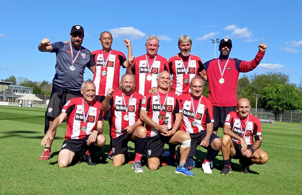 Disfrutando del Walking Football