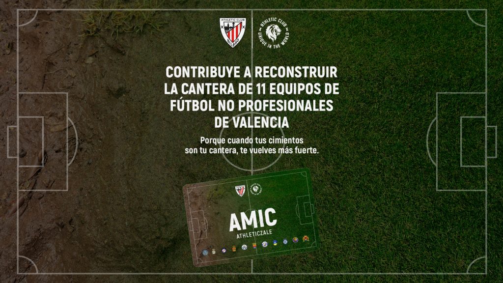 AMIC ATHLETICZALE: campaña de solidaridad con Valencia