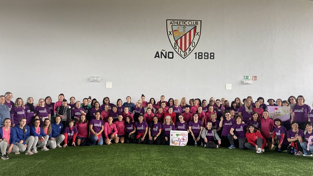 Lezama acoge una jornada deportiva por el Día Internacional de la Mujer