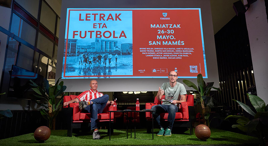 Irvine Welsh: “Athleticen filosofia bikaina iruditzen zait”