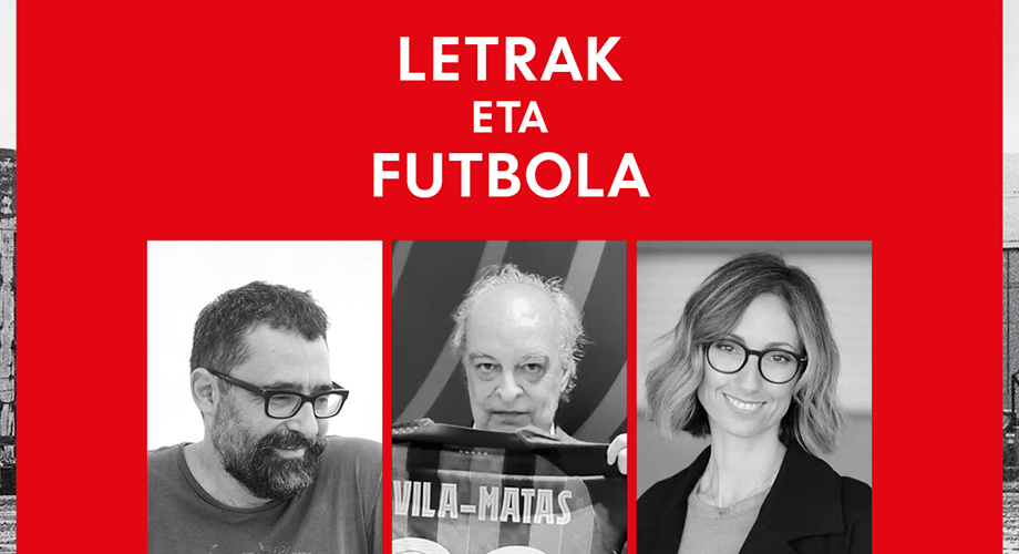 'Letras y Fútbol' arranca hoy con Vila-Matas, Paco Gómez y Marta San Miguel