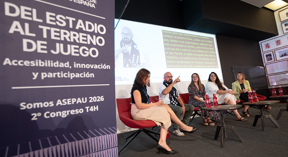 Athletic Club y Fundazioa, presentes en el evento ‘Del estadio al terreno de juego’