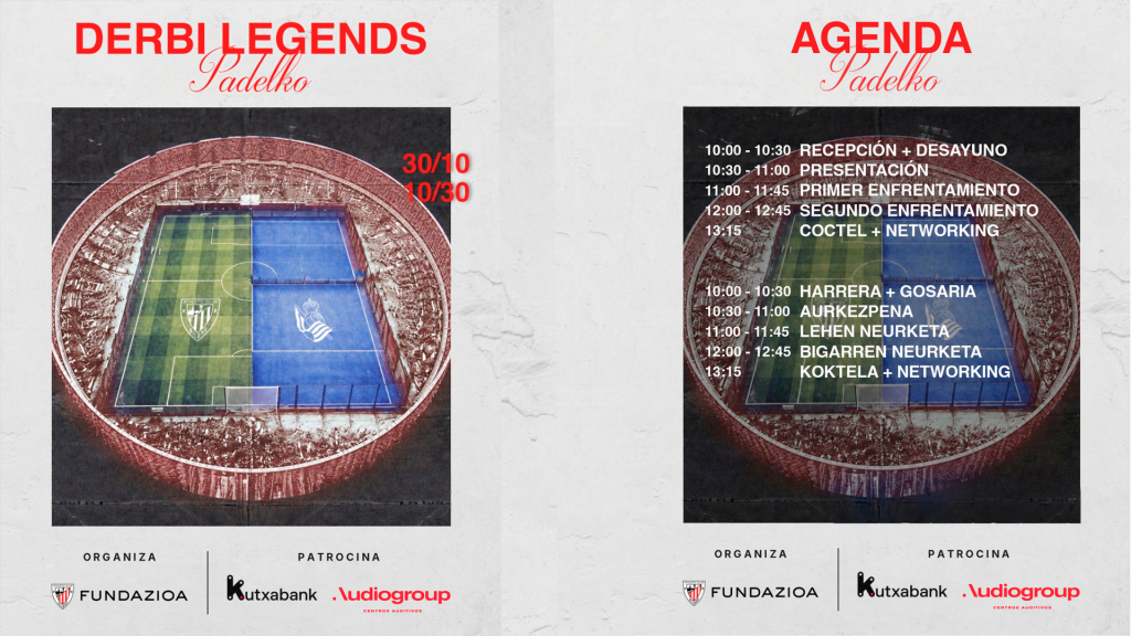 La Fundación Athletic Club organiza el IV. PadelDerbia